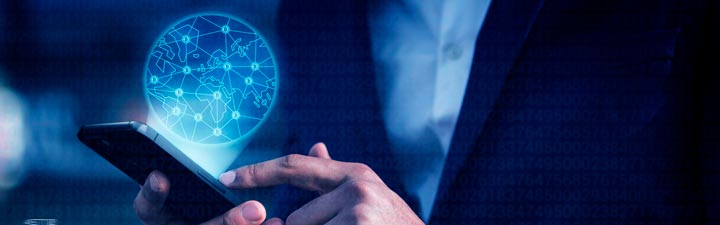 Visualización digital que simboliza la transformación tecnológica en los pagos financieros gracias al estándar ISO 20022.