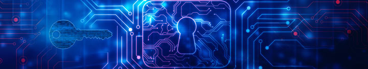 Visual representation of cryptographic security in JSON Web Signature (JWS), emphasizing authentication and privacy using digital signatures and private keys.