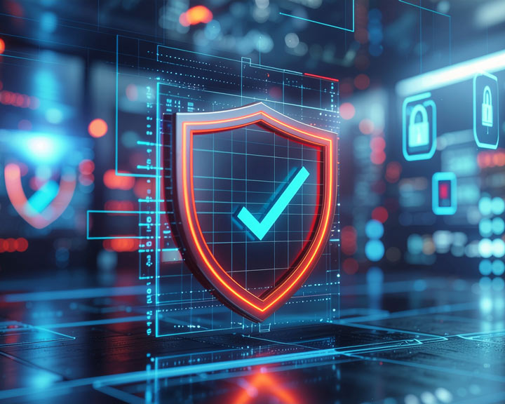 This image represents the solidity and confidence that ISO 27001 certification provides for secure digital information management.