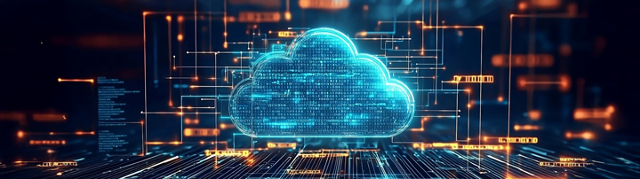 Imagen alusiva a la seguridad bancaria en la nube, con enfoque en cifrado avanzado y protección de datos financieros en entornos digitales seguros.