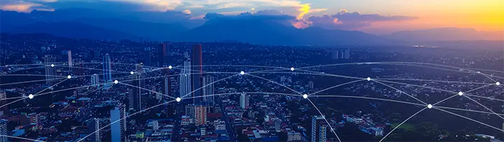 Ecosistema de pagos interconectado que ilustra cómo AZ7® soporta una red adquirente de pagos estable, escalable y preparada para el crecimiento en El Salvador.