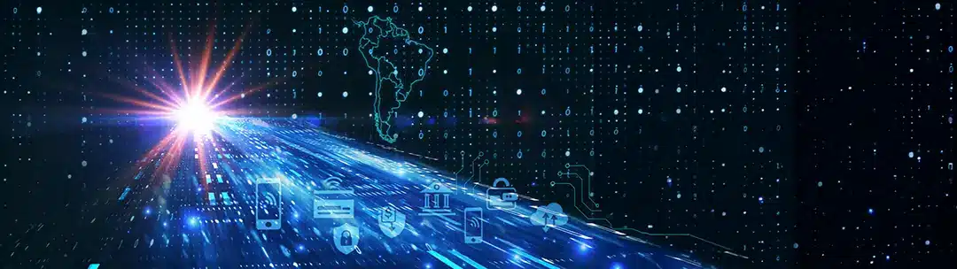 Visualización de la infraestructura digital que permite el intercambio de datos financieros en el ecosistema de Open Finance en Latinoamérica.