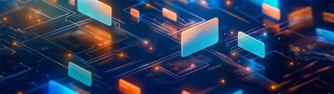 Interfaz digital con credenciales conectadas para la gobernanza del ciclo de vida de tarjetas financieras.