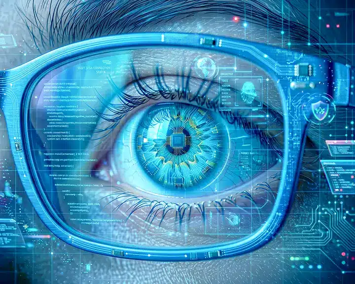 Inteligencia artificial aplicada al monitoreo crítico de operaciones financieras, representada mediante análisis visual de datos, supervisión inteligente y detección de eventos en tiempo real.