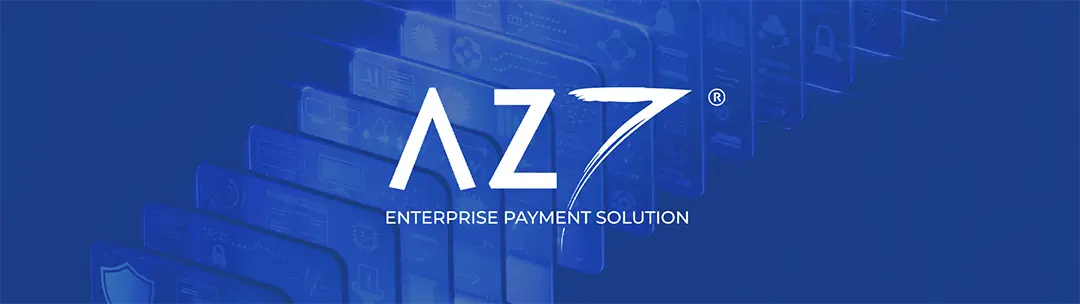 AZ7® Enterprise Payment Solution como hub de pagos empresarial para integrar y orquestar sistemas, canales, redes y servicios transaccionales.