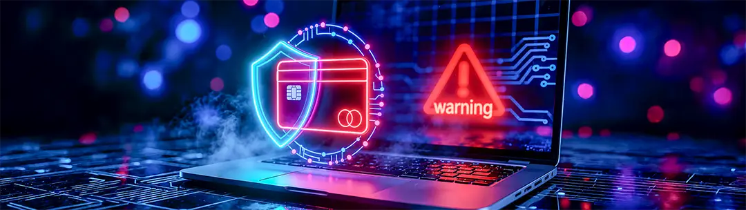 Arquitectura de pagos con monitoreo de fraude financiero, protección de tarjetas y alertas de seguridad en un entorno transaccional digital.