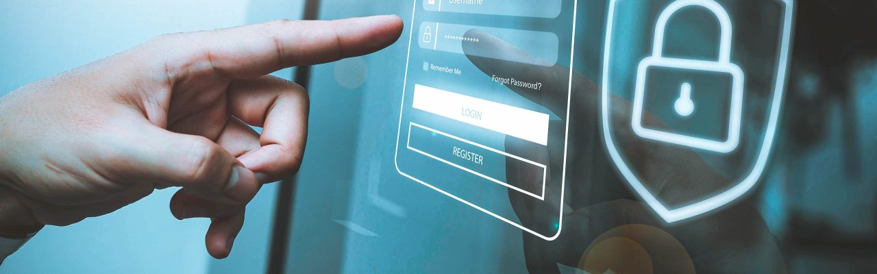 pointing finger cheerful touchscreen choice user security lock key identity safety protect password network internet media privacy technology electronic code system control web information document